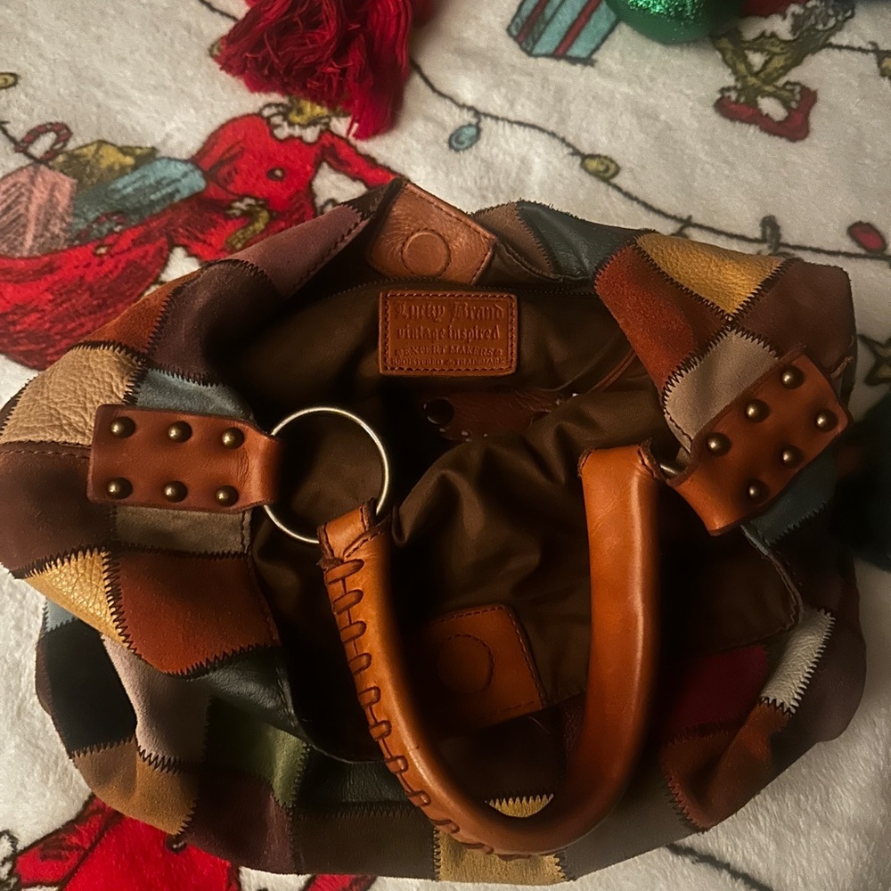 Lucky Brand Urban Outfitters Multicolor Patchwork Bag